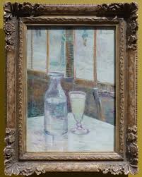 Artist still life painting art van van gogh art painting post impressionism post impressionists oil painting art. File Table De Cafe Absinthe Paris1887 Huile Sur Toile Musee Van Gogh D Amsterdam Jpg Wikimedia Commons
