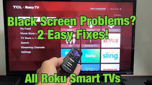 Just off the center axis and blacks start to intensify rapidly. All Roku Tvs Black Screen Or Flickering Black Screen Fixed 2 Solutions Youtube