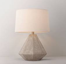 beton look concrete table lamp concrete lamp concrete table