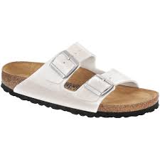 Birkenstock Arizona Soft Footbed Sandals Women S Birkenstock Women S Arizona Soft Footbed Galaxy White Sandal Reebok Shoes Women White Strappy Sandals White Slides Sandals