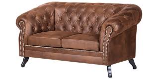 With solid beech frames from sustainable forests, serpentine springs, high quality foams and the top 5% of uk hides the quality of sofas is far more than skin deep. Small Chesterfield Sofa In Leatherette With Sabre Legs