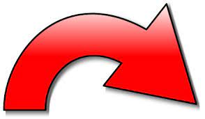 Action Arrow Red Right Sticker Sign Arrow Symbols