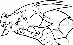 All the best dragon head drawing step by step 32+ collected on this page. Pin On Dragons