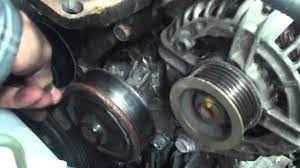 Toyota corolla water pump replacement and coolant flush (part 1). Toyota Corolla 1 4 Vvti Water Pump Removal Repair Youtube