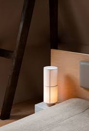 menu plinth tall hashira table lamp menuspace modernismreimagined softminimalism design homedecor inspiration bedroom belysning