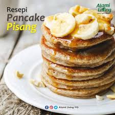 Lihat juga resep pancake banana oats (gluten free) enak lainnya. Resepi Pancake Pisang