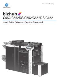 Konica minolta bizhub c452 cyan imaging unit (genuine) (details). Konica Minolta Bizhub C452 Function Manual Pdf Download Manualslib