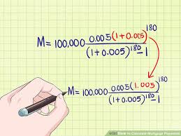 how to calculate mortgage payments with examples wikihow