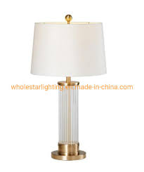 When the light is on, the light reflected on the crystal body ball, the crystal ball is more luster, reflect different light, seems romantic and relax. China Modern Crystal Glass Tube Table Lamp Wht 8051 China Table Lamp Floor Lamp