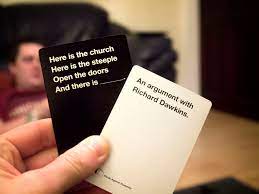 The cards are all black and white, but if you can convince them to use the color printer for no additional cost, you'll get a much nicer result. Cards Against Humanity Gives Out 1 000 Checks To Their Poorest Players