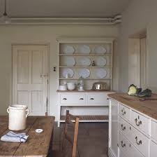 Georgian 18th century oak cupboard dresser base. Plain English Design On Instagram A Plain English Dresser To Compliment To Original Cabinetry In This Cla Country Kitchen Home Kitchens Country Style Kitchen
