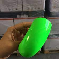 China Transparent Candy Fluorescent Green Powder Coating China Powder Coating Fluorescent Powder Coating