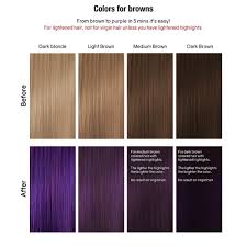 With keratin, olive oil & vitamin e for strong hair. Celeb Luxury Viral Extreme Purple Color Wash Colorditioner Twin 2 X 244ml Hair Free Delivery Justmylook