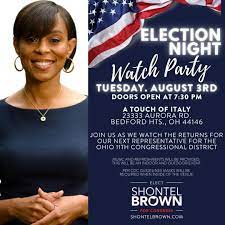 Shontel brown (democratic party) is a member of the cuyahoga county council in ohio, representing district 9.she assumed office on january 1, 2015. Bhpdttdpa2hrtm