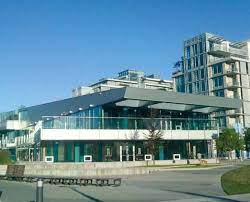 Temporary community garden proposal and consultation. The Creekside Community Centre Vancouver Metal Architecture