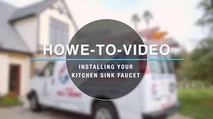 Loosen and remove the screws holding the cartridge in place, and pull the cartridge. Howe To Install A Moen Kitchen Faucet
