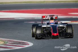 Romain Grosjean Haas F1 Team Vf 16 At Barcelona March Testing Haas F1 Team Motorsport Romain Grosjean