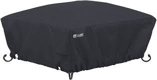 Check spelling or type a new query. Amazon Com Classic Accessories Water Resistant 30 Inch Square Fire Pit Cover Patio Lawn Garden