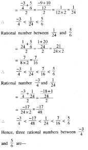 Rbse Solutions For Class 8 Maths Chapter 1 Rational Numbers Ex 1 1 Https Www Rbsesolutions Com Class 8 Maths Chapter 1 Ex 1 1 Rational Numbers Class 8 Math