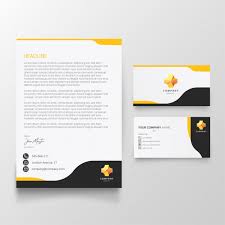 Then your logo should include in your letterhead. Free Vector Modern Letterhead And Business Card Template