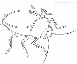 You practice meditation, yoga or other peaceful exercises. Printable Cockroach Coloring Page Free Printable Coloring Pages For Kids