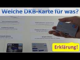 Die dkb hat als bank aus deutschland mit der bayerischen landesbank als eigentümer eine sehr gute die dkb cash kreditkarte ist kostenlos. Dkb Karten Giro Oder Visa Card Nutzen Youtube