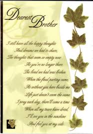Birthday Poem For Brother From Sister Ross Ireland Brother Quotes My Brother Quotes Brother Birthday Quotes