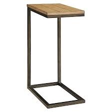 Fletcher Computer Tray Table Chestnut Black Carolina Forge Tray Table End Tables Laptop Tray Table