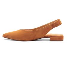 Cendriyon ballerines rouge chaussures femme rouge ballerines / babies femme grosses soldes. Ballerines Slingback En Cuir Caprin Daim Camel Jules Jenn
