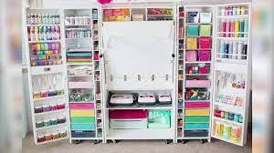 Get craft room storage ideas, get rid of the unnecessary, and create a space you love and that i was the ultimate starter of crafts and never was i a finisher of projects. The Ultimate Craft Room Organization The Dreambox From Scrapbox Youtube