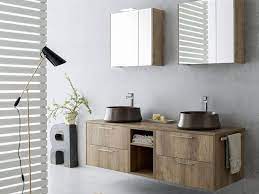 Suspended Bathroom Cabinet With Mirror Velvet 9859 By Cerasa Bathroom Furniture Wall Mounted Vanity Furniture