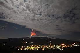 Above sea level, ideal point of view to follow the live eruption Etna In Eruzione Picture Of L Altro Royal Sicily Tripadvisor