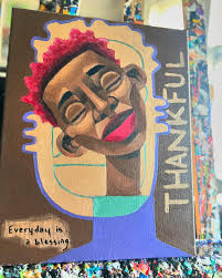 In The Presence of Holiness 24x32 acrylic