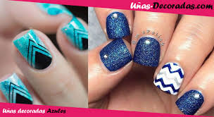 Aquí les dejamos unas cuantas ideas para todas las amigas que nos visitan. Unas De Gelish Azul Marino Unas Decorativas