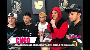 Cnco Desde Premio Lo Nuestro 2020 Anuncian Colaboracion Con Daddy Yankee Y Camilo Youtube