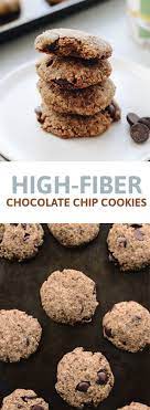 We love it with just a dusting of confectioners' sugar, or try it with a drizzle of maple syrup. Trying To Get More Fiber In Your Diet These Healthy High Fiber Cookies With Chocolate Chips Ar Fiber Cookies Recipe High Fibre Desserts Healthy Chocolate Chip