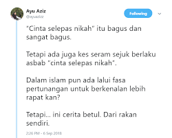 Takut tiada jodoh jika bercinta selepas nikah. Cinta Selepas Nikah Tak Selalunya Indah Isteri Tangkap Suami Tiduri Lelaki Lain