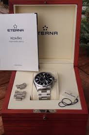 Stralucirea eterna a mintii neprihanite. Erledigt Eterna Kontiki Four Hands Eterna Matic Ref 1592 41 41 0217