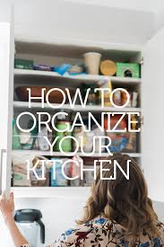 These shelving units provide you with a raised surface to allow you to. How To Organize Your Kitchen Cabinets And Pantry Feed Me Phoebe