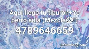 Enganchado perreo 2020 (aquí llego tu tiburon) mauro dj. Aqui Llego Tu Tiburon Yo Perro Sola Mezcla Roblox Id Roblox Music Codes