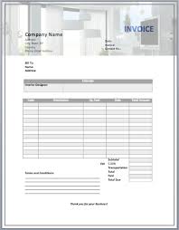 Interior Design Invoice Template Interior Design Template Contract Interior Design Invoice Template