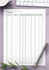 However, a lot of people find making an inventory list template a tedious task. Free Printable Stock List Template Manage Your Product Inventory