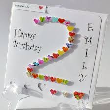 2nd Birthday Birthday Wishes For 2 Year Old Son 2nd Birthday Card Custom Personalised Age 2 Birthday Card Two Years Old 2nd Birthday Card For Girl Or Boy Daughter Son Bha02 Old Birthday Cards Girl Birthday Cards Kids Birthday Cards