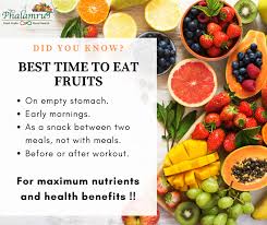 Best Time To Eat Fruits Best Time To Eat Fruit Nutrition Facts Eat Fruit