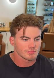 Layered Middle Part Men Hair Growth Timelapse