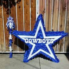 Dallas Cowboys Pinata Dallas Cowboys Birthday Dallas Cowboys Birthday Party Cowboy Themed Birthday Party