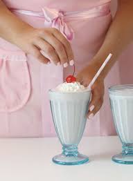 Summertime Strawberry Milkshake Milchshake Erdbeer Milchshake Vanille Milchshake