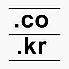 Postal code (like a u.s. Co Kr South Korea Internet Country Code Design Poster By Getitgiftit Redbubble