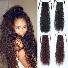 You can buy our hair extensions at our human hair stores in dallas texas and brooklyn, new york. Lupu African Natural Long Wavy Curly Ladies Drawstring Ponytail Hair Extension Corn Handle Hairpin Synthetic Hair Extension Synthetic Ponytails Aliexpress