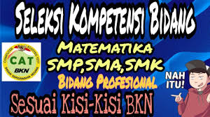 We did not find results for: Skb Matematika Profesional Guru Smp Sma Smk Sesuai Kisi Kisi Bkn Prediksi Tes Bidang Matematika Youtube